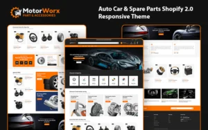 Motorworx – Precision-Tuned Shopify Theme For Auto Parts & Vehicle Accessories - Nulled Download - Empiregpl
