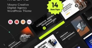 Mouno - Creative Digital Agency WordPress Theme - Nulled Download - EmpireGPL