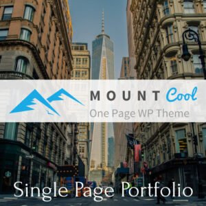 MountCool -Single Page Portfolio WordPress Theme - Nulled Download - EmpireGPL