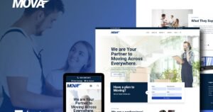 Mova - Moving Company Elementor Template Kit - Nulled Download - EmpireGPL