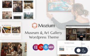 Mozium - Museum and Art Gallery Elementor WordPress Responsive Theme WordPress Theme - Nulled Download - EmpireGPL