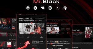 Mr.Black - Business Agency WordPress Theme - Nulled Download - EmpireGPL