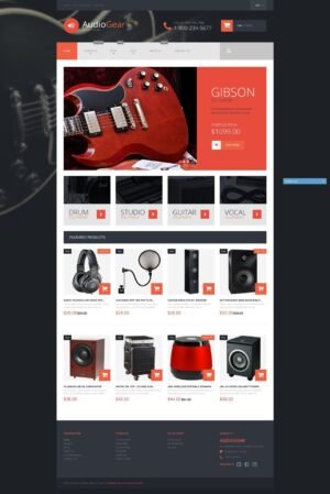 Musical Instruments Shopify Theme - Nulled Download - EmpireGPL