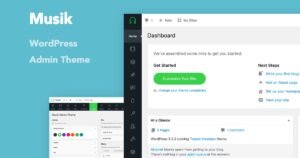 Musik - WordPress Admin Theme - Nulled Download - EmpireGPL