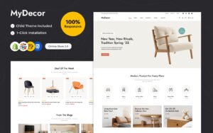 MyDecor - Furniture, Interior, Art and Crafts Shopify Theme - Nulled Download - EmpireGPL