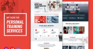 NanoFit - WP Theme for Personal Training Services - Nulled Download - EmpireGPL