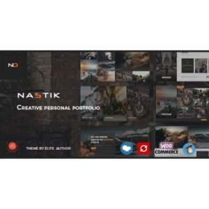 Nastik - Creative Portfolio WordPress Theme - Nulled Download - EmpireGPL