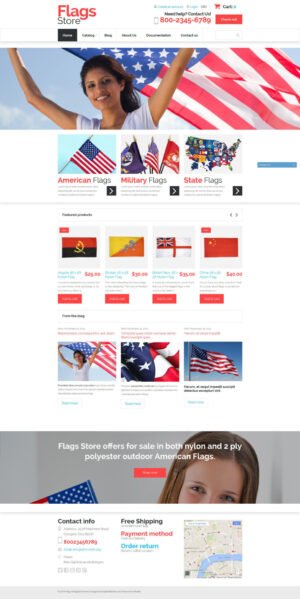 National Flags Shopify Theme - Nulled Download - EmpireGPL