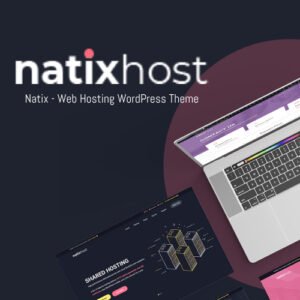 Natix - Web Hosting WordPress Theme - Nulled Download - EmpireGPL