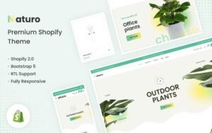 Naturo - The Plants & Seeds Premium Shopify Theme - Nulled Download - EmpireGPL