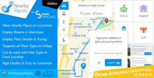 Nearby Places WordPress Plugin - Nulled Download - EmpireGPL