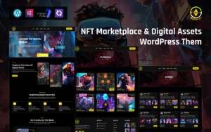 Neftoryx - NFT Marketplace & Digital Assets WordPress Them WordPress Theme - Nulled Download - EmpireGPL