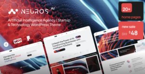 Neuros - AI Agency & Technology WordPress Theme - Nulled Download - EmpireGPL