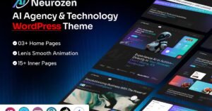 Neurozen | AI Agency & Technology WordPress Theme - Nulled Download - EmpireGPL