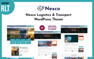 Nexco - Transportation & Logistics Multipurpose WordPress Elementor Theme WordPress Theme - Nulled Download - EmpireGPL
