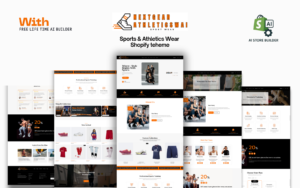 NextGear Athletics - Sports Wears & Fitness Services Shopify AI Builder Theme, Shopify Horizon Shopify Theme - Nulled Download - EmpireGPL