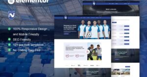 NexuSpeed - Football Club & Sports Academy Elementor Pro Template Kit - Nulled Download - EmpireGPL
