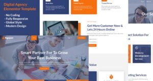 Ngepet - Creative Agency Company Elementor Template Kit - Nulled Download - EmpireGPL