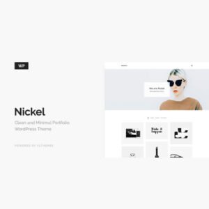 Nickel - Minimalist Portfolio WordPress Theme - Nulled Download - EmpireGPL