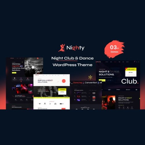 Nighty - Night Club Bar WordPress Theme - Nulled Download - EmpireGPL