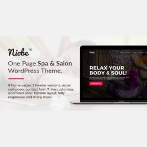 Niobe - Spa & Salon WordPress Theme - Nulled Download - EmpireGPL