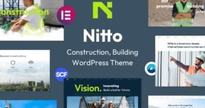 Nitto – Building, Construction WordPress Theme - Nulled Download - EmpireGPL