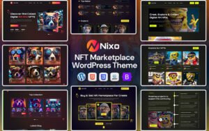 Nixo - NFT Marketplace WordPress Theme - Nulled Download - EmpireGPL