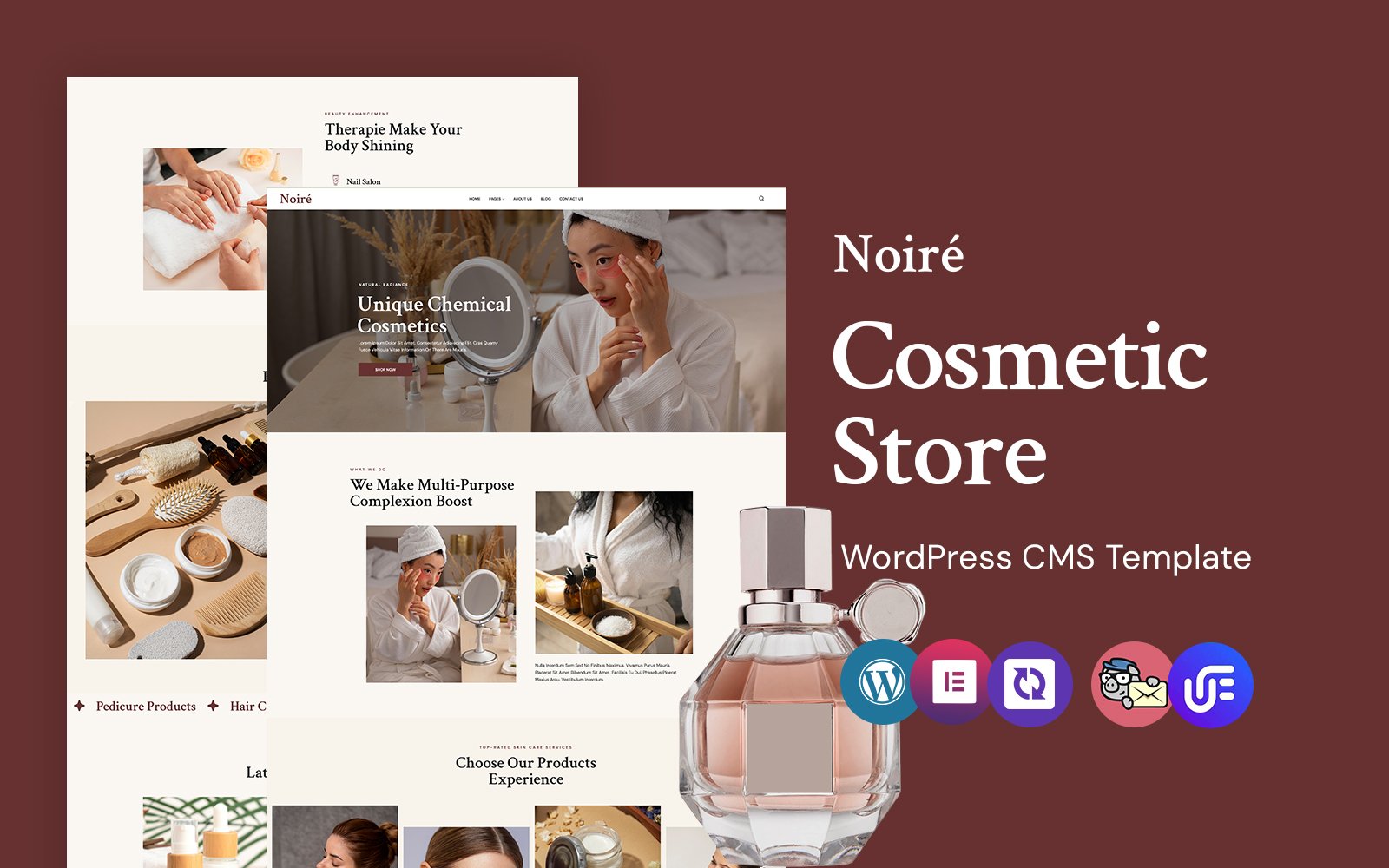 Noiré - Beauty Cosmetics and Makeup SkinCare WordPress Elementor Theme WordPress Theme - Nulled Download - EmpireGPL