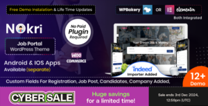 Nokri - Job Board WordPress Theme - Nulled Download - EmpireGPL