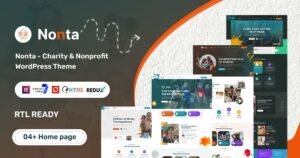 Nonta - Nonprofit & Charity WordPress Theme - Nulled Download - EmpireGPL