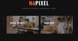 NoPixel - Portfolio Agency WordPress Theme - Nulled Download - EmpireGPL