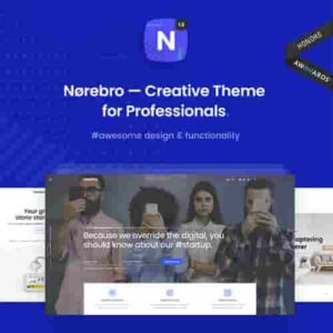Norebro - Creative Portfolio Theme for Multipurpose Usage - Nulled Download - EmpireGPL