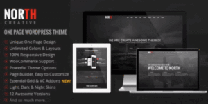 North One Page Parallax WordPress Theme – Nulled Download – EmpireGPL