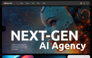 Novaai | AI Agency & IT Technology Startup Business 100% Elementor WordPress Theme - Nulled Download - EmpireGPL