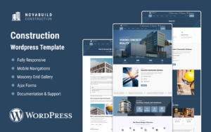 Novabuild - Construction WordPress Theme - Nulled Download - EmpireGPL