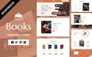 Novels - Stationery & Book Store WooCommerce WordPress Elementor Theme WordPress Theme - Nulled Download - EmpireGPL