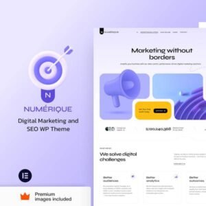 Numérique - SEO Digital Marketing WordPress Theme - Nulled Download - EmpireGPL