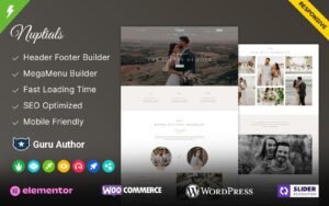 Nuptials - Wedding and Planner WordPress Theme - Nulled Download - EmpireGPL