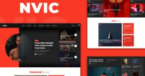 Nvic - Blog & Magazine Elementor Template Kit - Nulled Download - EmpireGPL