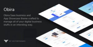 Obira - SaaS Business & App Showcase WordPress Theme - Nulled Download - EmpireGPL