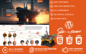 Octa - Oil & Gas Industry WordPress Theme - Nulled Download - EmpireGPL