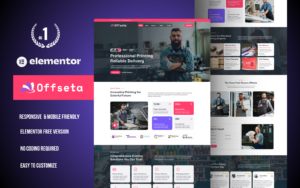 Offseta – Printing Services Company Elementor Template Kit Elementor Kit - Nulled Download - EmpireGPL