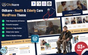 Oldkare - Elderly Care WordPress Theme - Nulled Download - EmpireGPL