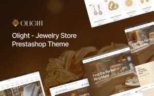 Olight Elementor – Jewelry Store Prestashop Theme PrestaShop Theme - Nulled Download - EmpireGPL