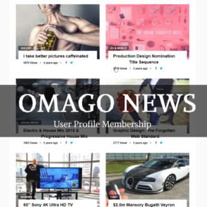 Omago News - User Profile Membership & Content Sharing Theme - Nulled Download - EmpireGPL