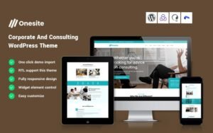 Onesite - Corporate And Consulting WordPress Theme - Nulled Download - EmpireGPL