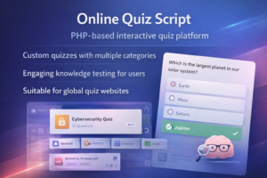 Online Quiz Script