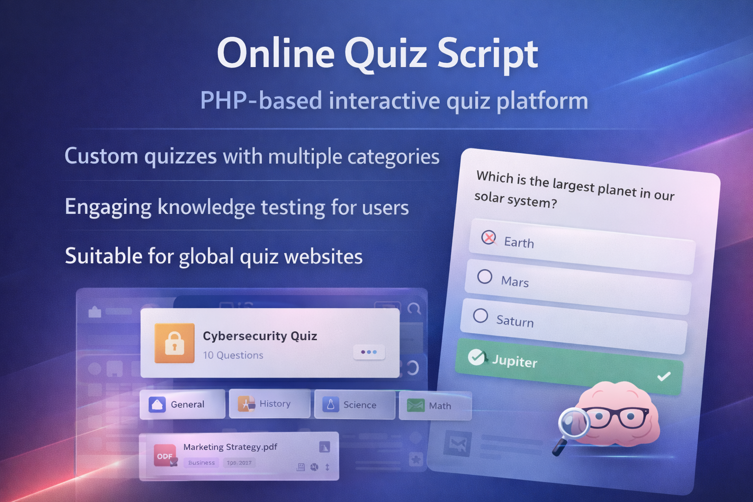 Online Quiz Script