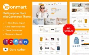 Onmart - Multipurpose Store Elementor WooCommerce Responsive Theme WooCommerce Theme - Nulled Download - EmpireGPL
