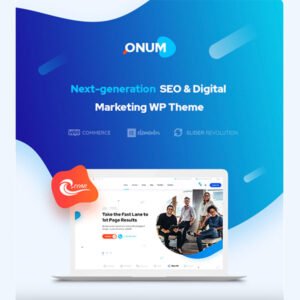 Onum - SEO & Marketing Elementor WordPress Theme - Nulled Download - EmpireGPL